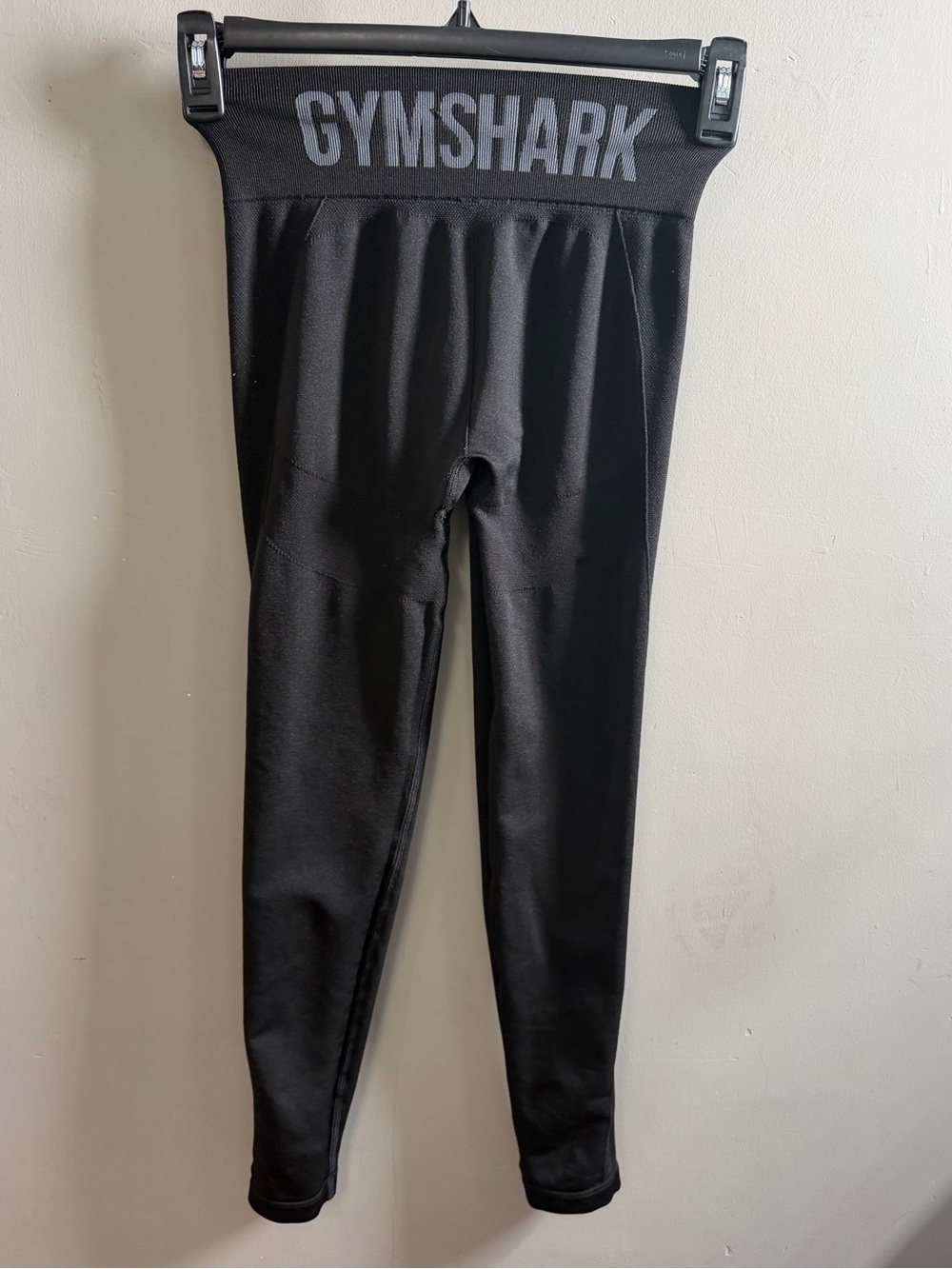 Gymshark Womens Black High-Waist Leggings